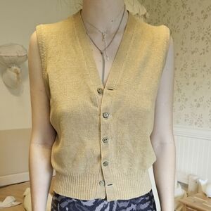Harrods London knitted vest